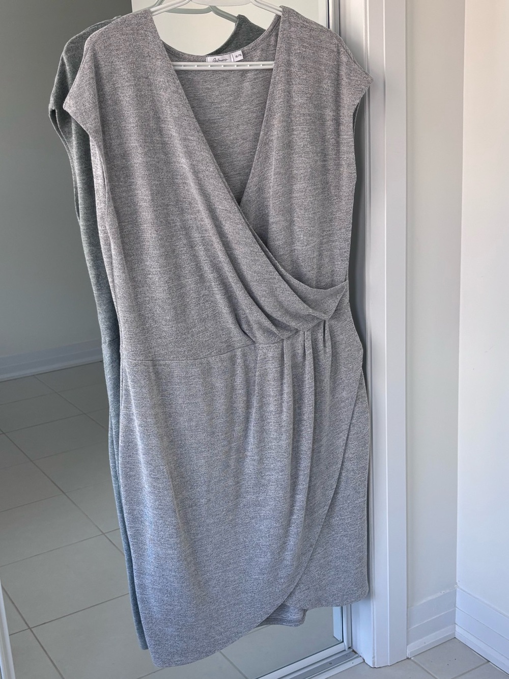Reitmans Wrap Dress in Grey